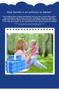 Manufacturer Smell Proof <b>Dispose</b> of the Child's Urine Basin <b>Garbage</b> Bag Baby Diaper Pail Refill Bags Refills for Diaper Bins - Product Image 6