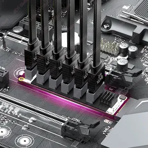 Adaptador JEYI M.2 para SATA [6 Portas] Cartão M-Key para SATA III 6Gbps Suporte SSD/HDD para PC Desktop Chip ASM1166 com Indicador LED - Product Image 6