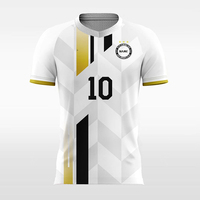 Maillot de football de club d'équipe à rayures personnalisé de sublimation en gros vêtements de sport uniforme de football