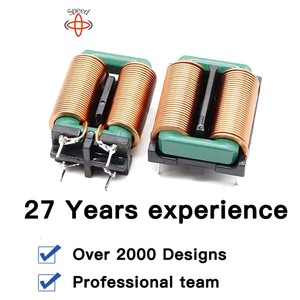 SQ2820 nam châm điện quanh co OEM Choke phổ biến chế độ điện DC Hollow PFC <span class=keywords><strong>c</strong></span>ảm ứng phẳng không khí đồng cuộn dây lõi phẳng dây điện dẫn - Product Image 3