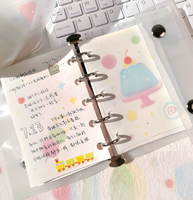 Carnet multi-grilles Wakawaka original avec base détachable - Parfait pour la tenue de registres, écriture non collante