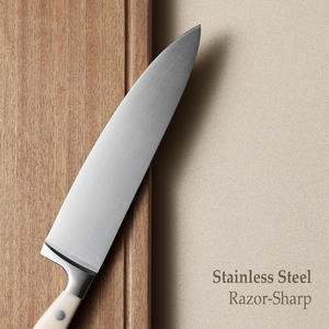 مطبخ جديد ، مكون من 14 ford Stainless Steel مجموعة فاخرة مع كريم بمقبض ثلاثي برشام - Product Image 3