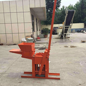 QMR 2-40 Machine de fabrication de briques à emboîtement manuelle en petite argile <span class=keywords><strong>prix</strong></span> bon marché à vendre - Product Image 1