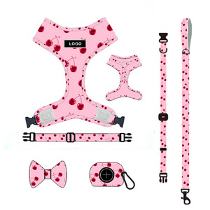 Pet Carrier Backpack for <strong>Dogs</strong> and Cats Puppies Sublimation Pet <strong>Dog</strong> Collar and Harness Set <strong>Dog</strong> <strong>Leash</strong> <strong>Printed</strong> Outdoor - Product Image 1