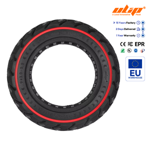 Neumático sólido todoterreno Ulip 9*3.0-5.5 con diamantes y círculo rojo - Product Image 1