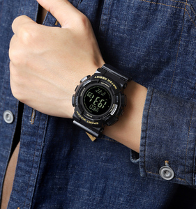 Relojes Deportivos Skmei 2077 para Hombre, Relojes de Pulsera Digitales Retro a Prueba de Agua con Brújula, Relojes Deportivos para Hombre - Product Image 5