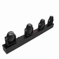 Luz LED de matriz de 4*10W con RGBW y control DMX512, 20 haces de precisión para bares y KTV