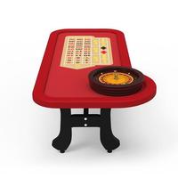Roulette de casino professionnelle YH de 22 pouces, style simple en H, à vendre
