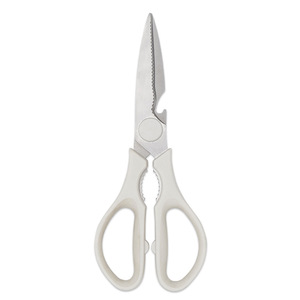 Stainless Steel <b>Kitchen</b> <b>Scissors</b> Straight Head Off White Multi Purpose For Home Use - Product Image 4