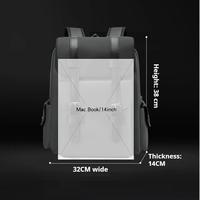 Sac à dos de voyage multifonctionnel en cuir Oxford pour homme, grande capacité, étanche, portable, avec logo personnalisé, idéal pour ordinateur portable - Vente en gros