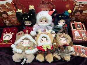 Nommi authentique, série Magical Christmas <span class=keywords><strong>Eve</strong></span>, boîte mystère, poupées mignonnes, <span class=keywords><strong>anime</strong></span>, boîte mystère, figurines en vinyle, pendentifs de clés, collection de jouets, cadeau - Product Image 1