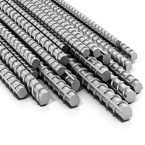 <strong>Factory</strong> Direct Sale Fixed-Length Carbon Steel <strong>Rebars</strong> HRB335 HRB400 HRB500 8-16mm 6m 12m Cut Bended Welded ANSI for Building - Product Image 1
