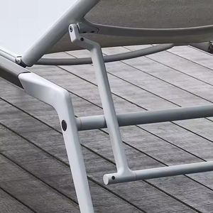 เก้าอี้ชายหาดปรับเอนได้แบบยาวสำหรับนั่งเล่นริมสระน้ำหรือริมชายหาด - Product Image 5