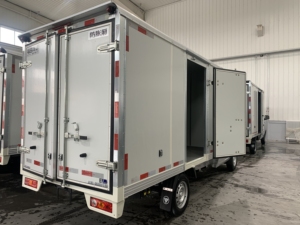 Caja de publicidad de nuevo producto Camión de carga Ckd Caja de camión seco Venta caliente Cuerpo de camión para <span class=keywords><strong>Mitsubishi</strong></span> Fuso - Product Image 5