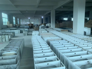 Tủ phòng tắm Vanity đá cẩm thạch Countertop vanities Trắng chìm đá gương nhà vệ sinh kéo ra khỏi tủ phòng tắm nhà bếp - Product Image 2