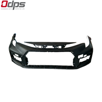 Bumper Mobil Hitam Bahan ABS Baru Laris Manis, Pemasangan Bolt-On Universal dengan Garansi 1 Tahun