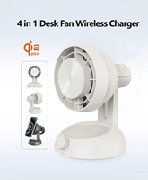 Support de charge magnétique Gadget Tandance 2026 3 en 1 avec ventilateur et station de charge sans fil