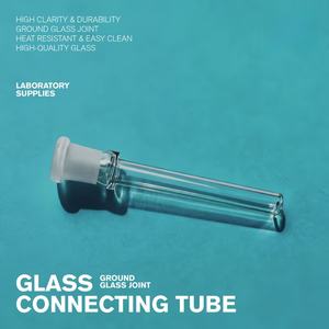 Tubo de Conexión de Vidrio de Grado Laboratorio con Junta de Aplastamiento Estándar, Vidrio de Laboratorio Resistente al Calor para Experimentos Químicos - Product Image 5