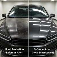 Rouleau de film de protection de peinture transparent auto-cicatrisant anti-rayures en TPU PPF 1,52*15M 7,5Mil pour carrosserie/porte/toit de voiture - Vente en gros