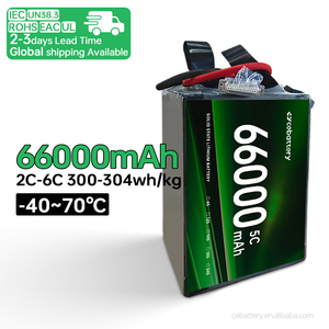 CEBattery QS8-S 66000mah 6S Semi Solid State 3.95V NMC CE Certified 1000 Cycles Lithium Ion Battery Pack UAV/<b>Boat</b> Use Quick - Product Image 3