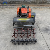 Robot tondeuse télécommandé diesel 15,5 CV Euro5 pour une agriculture écologique