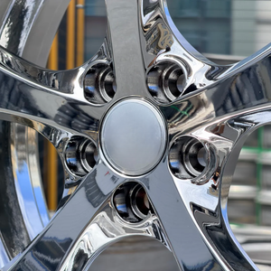 Jantes de voiture forgées CD-562 Chrome 5 branches 2 pièces 18-22 pouces, jante en aluminium concave profonde, compatibles BMW <span class=keywords><strong>Mercedes</strong></span> Toyota Nissan Tuning - Product Image 2