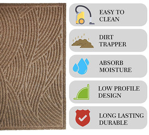 <span class=keywords><strong>Tapis</strong></span> <span class=keywords><strong>d</strong></span>'<span class=keywords><strong>entrée</strong></span> intérieur/extérieur <span class=keywords><strong>personnalisable</strong></span>, écologique, réversible, antidérapant, imperméable et résistant aux taches pour porte <span class=keywords><strong>d</strong></span>'<span class=keywords><strong>entrée</strong></span> - Product Image 4
