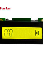 Compteur d'heures numérique à affichage LCD 6 chiffres S06111A2-BL, suivi du temps, 4,5-18V CC, angle de vision 12H