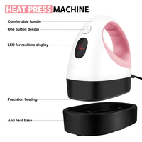 Mini machine de transfert de chaleur manuelle avec poignée ergonomique pour la personnalisation de t-shirts de chaussures et de projets de vinyle de chaleur-tout neuf