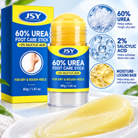 Stick de soin des pieds à l'urée 60% et à l'acide salicylique 2%, hydratation intensive ciblée pour les talons rugueux et secs, 40 g