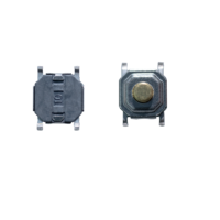 Interrupteurs tactiles SMD/SMT 4x4mm, interrupteurs mécaniques 50mA 12VDC 100gf+30gf; 160gf+40gf; 260gf+50gf
