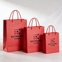 Sac de courses réutilisable en papier épais, personnalisé, pour emballage cadeau, idéal pour les boutiques de détail, les vêtements, les bijoux et le marketing de marque
