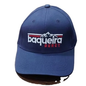 Casquettes de baseball sportives hip-hop en toile à 6 panneaux personnalisables avec broderie de logo et visières courtes pour hommes - Product Image 2