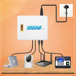 迷你DC <span class=keywords><strong>UPS</strong></span> 12V 5V 24V <span class=keywords><strong>110V</strong></span> 120V <span class=keywords><strong>220V</strong></span>可充电6000毫安时磷酸铁锂电池25w路由器闭路电视安全监控模块输出 - Product Image 1