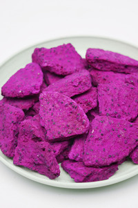 Rodajas de Fruta del Dragón Liofilizadas Naturales al por Mayor, Crujientes de 5-7mm, Snack Saludable <span class=keywords><strong>a</strong></span> Granel - Product Image 4