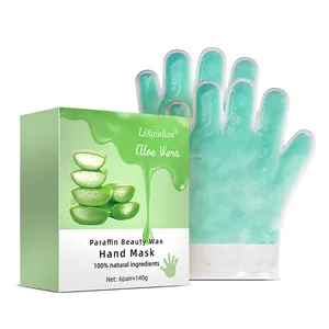 Masque pour les mains à la cire de paraffine ALOE VERA avec prix d'usine de vente en gros