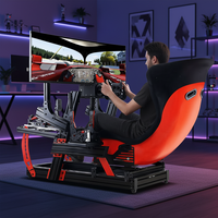 Bon simulateur de conduite directe Sim simulateur de vol Cockpit manette de vitesse à dégagement rapide volant simulateur de course de mouvement