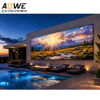 AOWE 6800-12000 Nits d'intensité lumineuse, étanche IP66, panneau d'affichage vidéo LED couleur pour piscine extérieure et centre commercial