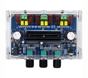 XH-A305K TPA3116D2 Placa Amplificadora de Potencia Digital <span class=keywords><strong>2.1</strong></span> de Alta Potencia para Bajos <span class=keywords><strong>50W</strong></span>*2+<span class=keywords><strong>100W</strong></span> con <span class=keywords><strong>Bluetooth</strong></span> 5.0 - Product Image 3