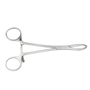 Pinzas de reducción dentadas Ronghe 140mm 150mm, instrumento quirúrgico ortopédico veterinario, abrazadera manual de acero inoxidable - Product Image 5