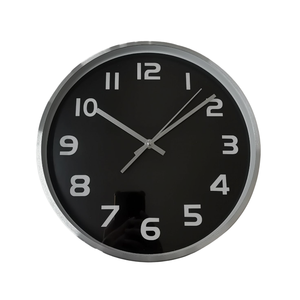 Horloge murale en métal aluminium de luxe Reida, nouvelle mode, directement de l'usine, personnalisable, moderne, simple, silencieuse, atomique, en verre trempé - Product Image 5