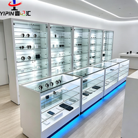 Vitrine en verre pour magasin de téléphonie mobile, comptoir de présentation de téléphones portables, armoire vitrée pour exposition de téléphones – Vente directe usine