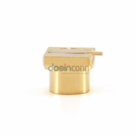 Conector SMP RF para Estación Base 5G, Conector SMP de Montaje Superficial para PCB, Conector SMP de Latón Chapado en Oro