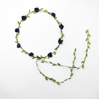 Personnalisé 14 Couleurs Tournesol Halo Couronne De Mariage Fleur Filles Bandeau Fête D'anniversaire Casque