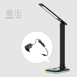 Mắt chăm sóc Bảng điều khiển cảm ứng 4 độ sáng mức độ Dimmable + CCT + RGB cơ sở ánh sáng ban đêm LED bàn LED đèn - Product Image 5