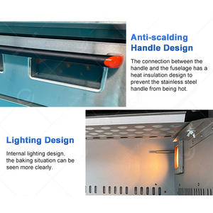 OCEAN Industrial 350 Degrees Electric <b>Cake</b> Bake Equipment Croissant Bakery Gas Oven for Bread - Product Image 4