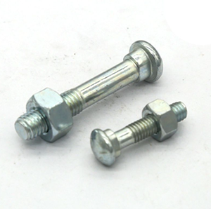 DIN5903สลักเกลียวปลาทรงรีสีดำเคลือบสังกะสีทุกขนาด - Product Image 1