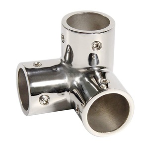 Base de tuyau en acier inoxydable 316 de 78 pouces et 1 pouce pour remplacement de rail de bateau - Product Image 2