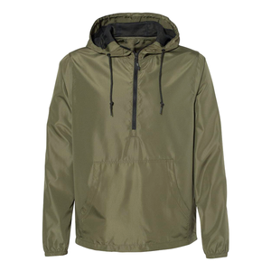 Custom Quarter Zip Running Golf Tracksuit Sublimation Windbreaker Lightweight Adult <strong>Rain</strong> Softshell <strong>Pullover</strong> <strong>Jacket</strong> for Men - Product Image 2