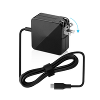 Chargeur USB-C pour ordinateur portable KABBOL 45W 65W pour Zenbook Chromebook Expertbook |   Indicateur LED, portable pour chargeur de téléphone de type C